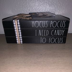 Rae Dunn Wooden Halloween Decoration